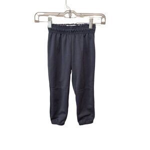 INTENSITY Elastic Waist Pants  Small 7 Gray Polyester sku-ss